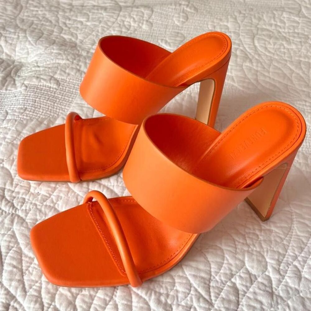 Forever-21 Women's Orange Sandals